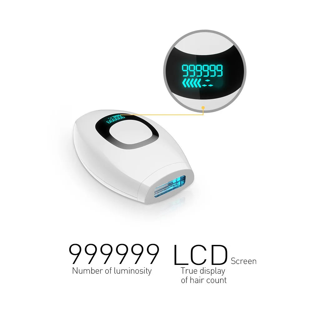 Flashgleam laser epilator